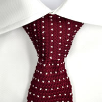 KT070 - Burgundy/White Dots - KT070