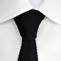 100% Silk Handmade Mens Knitted Tie - Gift Boxed