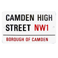 125 x 75mm Street Sign - Small